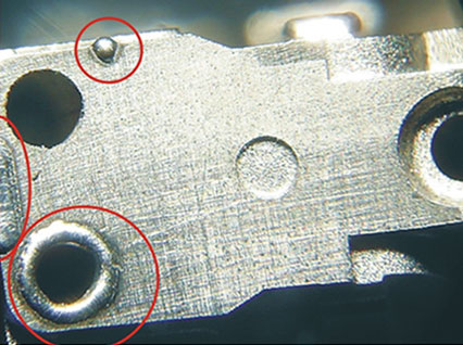 <a href='http://www.mjmei.cn/product/3.htm' class='text_a'>模具激光焊機(jī)</a>修復(fù)模具效果